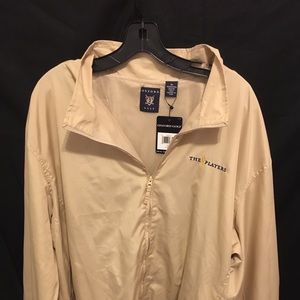 Oxford golf windbreaker